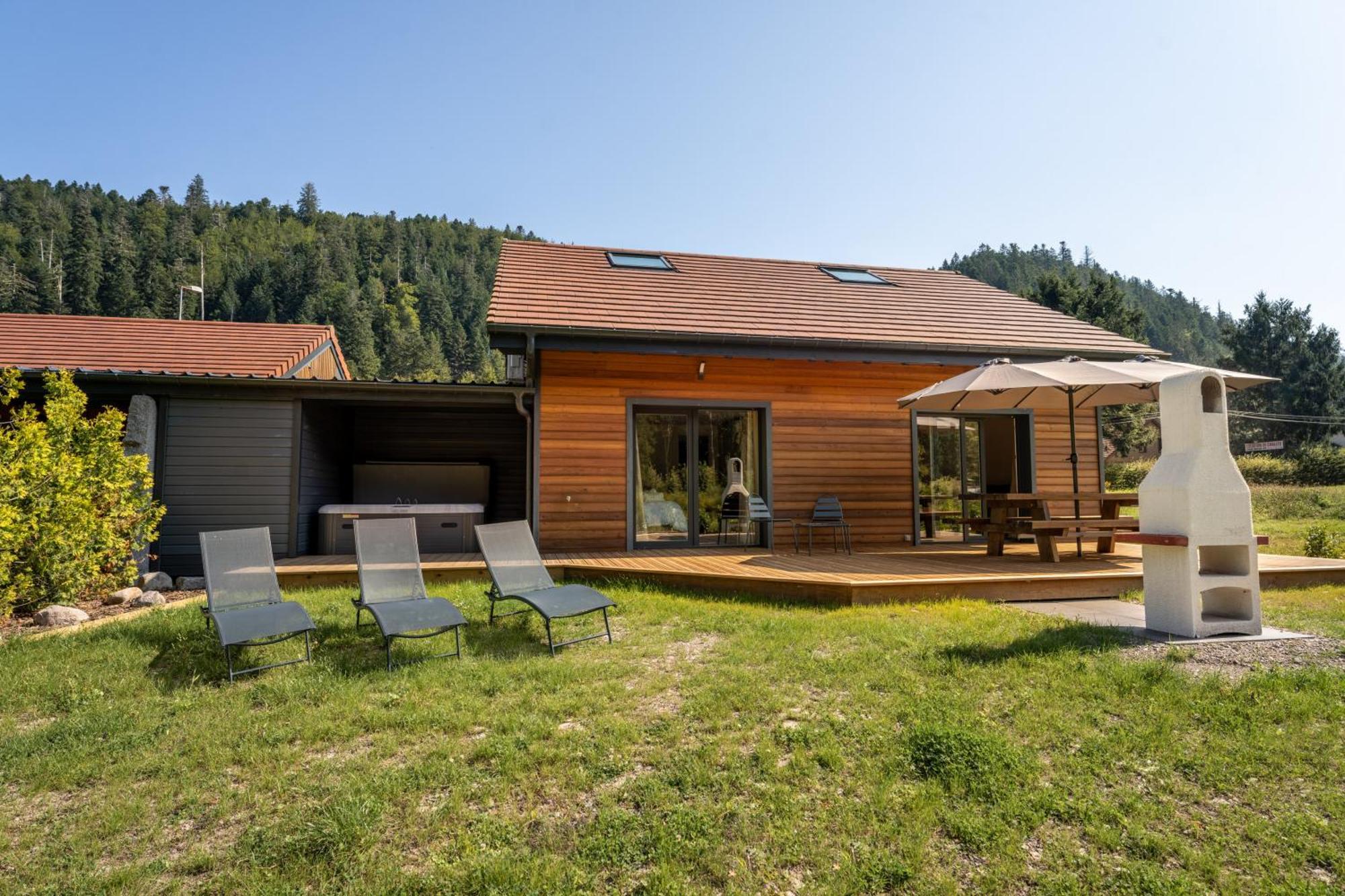 Chalet Nemesia Avec Spa A 제라르메르 외부 사진